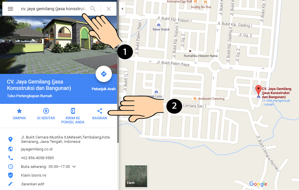 Google Maps untuk Social Distancing