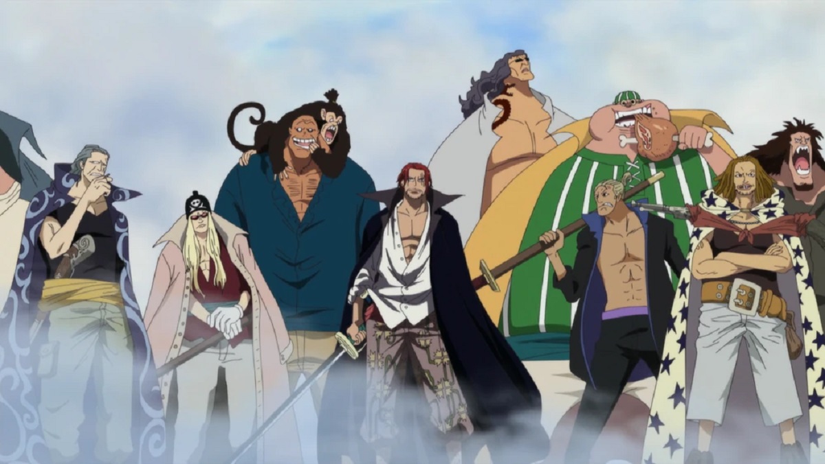 The Hierarchy of Yonkou Akagami no Shanks' Great Armada in One Piece: A Two-Leader System