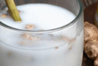 Discover the Health Benefits of Homemade Ginger Milk