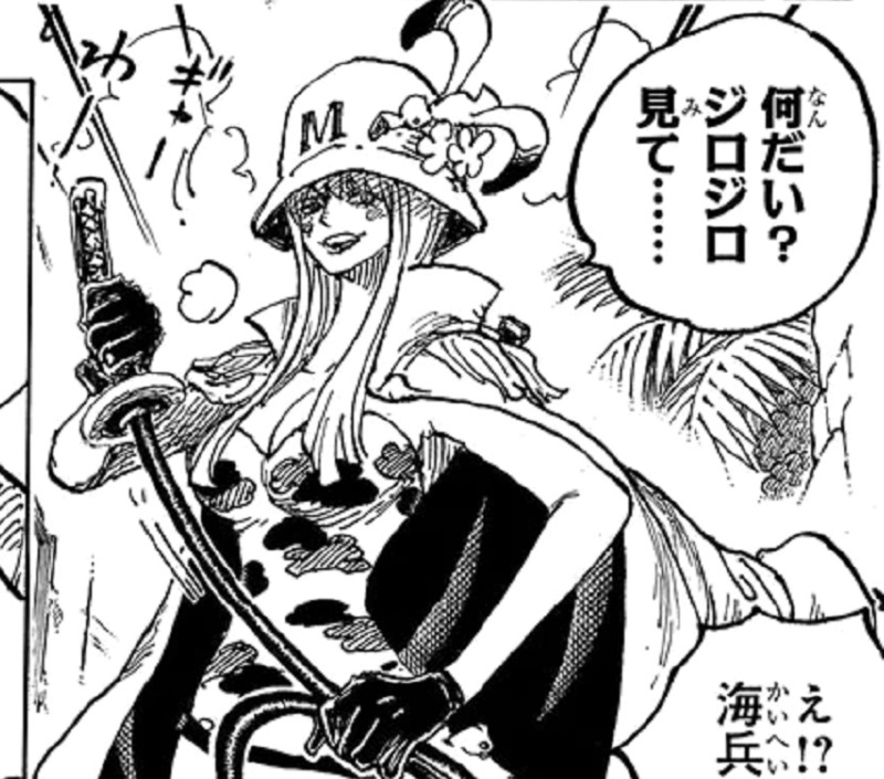 Get to Know Kujaku, the Grandchild of the Veteran Navy Fighting Against Blackbeard in One Piece