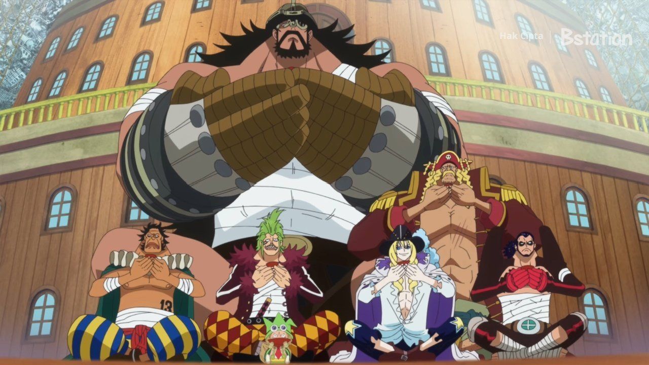 Battle Royal on Egghead Island - Luffy and Topi Jerami Pirates Prepare to Face World Government and Kurohige Pirates