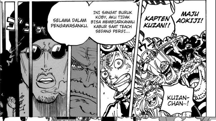 One Piece Chapter 1081: The Captain of Blackbeard’s Tenth Pirate Ship, Kuzan