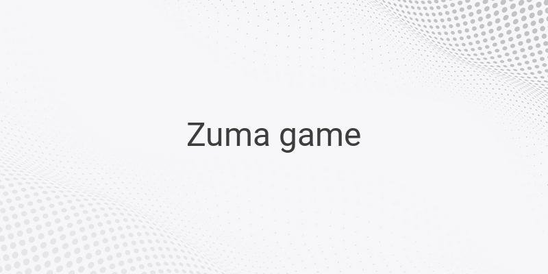 Everything You Need to Know About Zuma Game - A Thrilling Puzzle Game