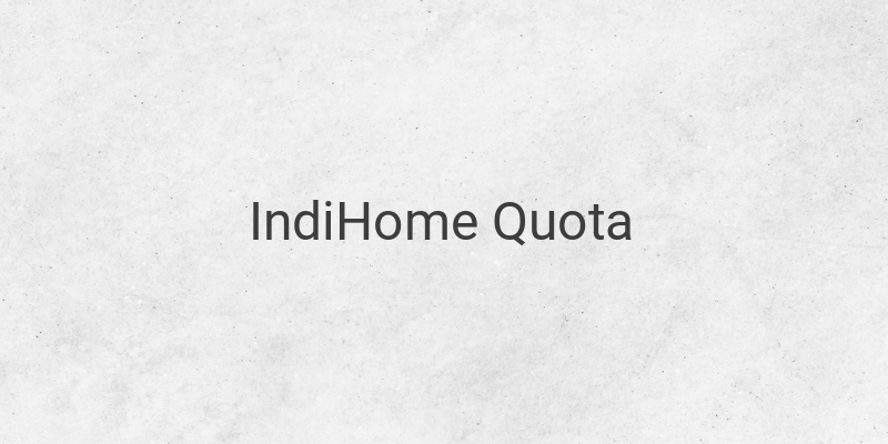 Easy Ways to Check IndiHome Quota Usage