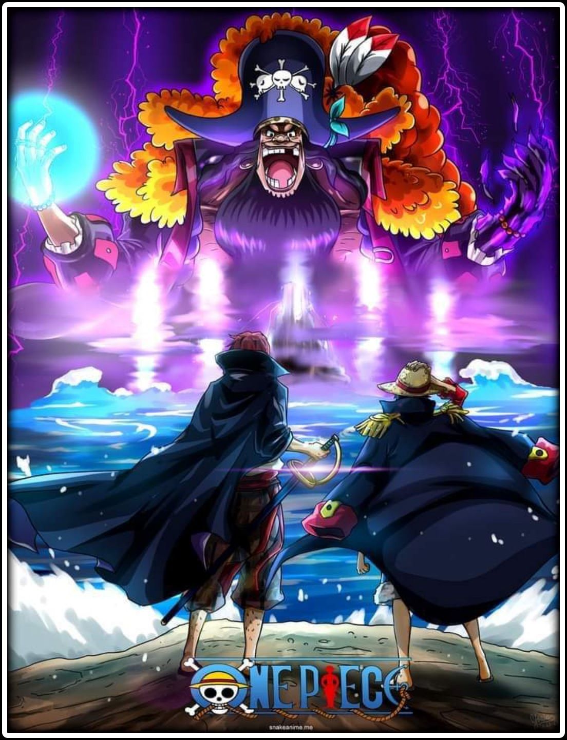 The Exciting Upcoming Battle in One Piece: Shanks, Luffy, and Red Hair Pirates vs. Kurohige and the Marines