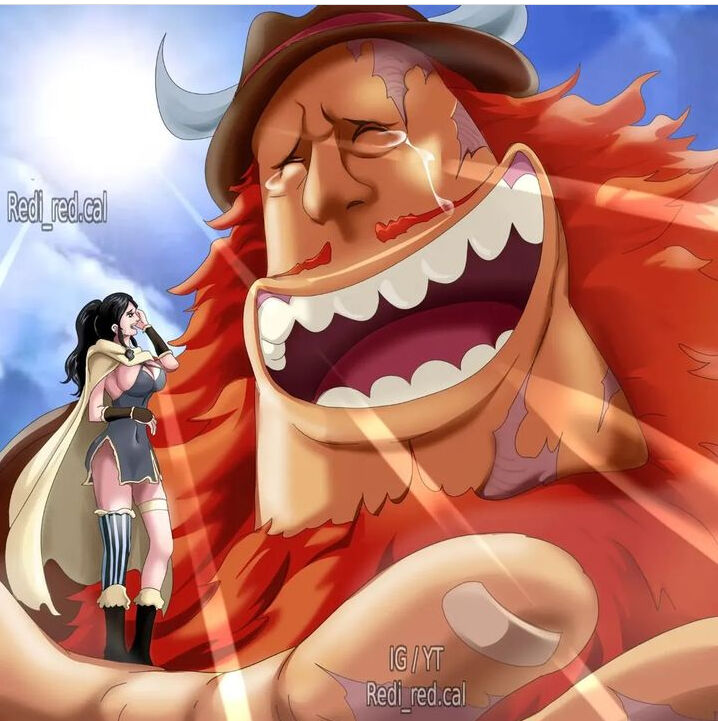 The Heartwarming Reunion of Nico Robin and Jaguar D Saul in One Piece