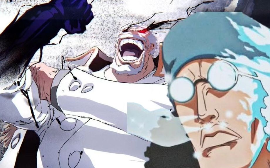 Aokiji and Garp's Reunion: The Fate of Garp's Pupil Coby in One Piece 1081