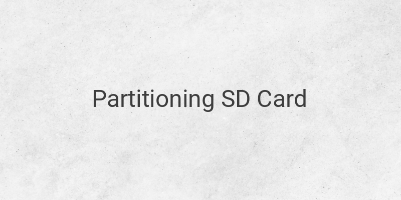 Easy Ways to Partition an SD Card for Android or PC