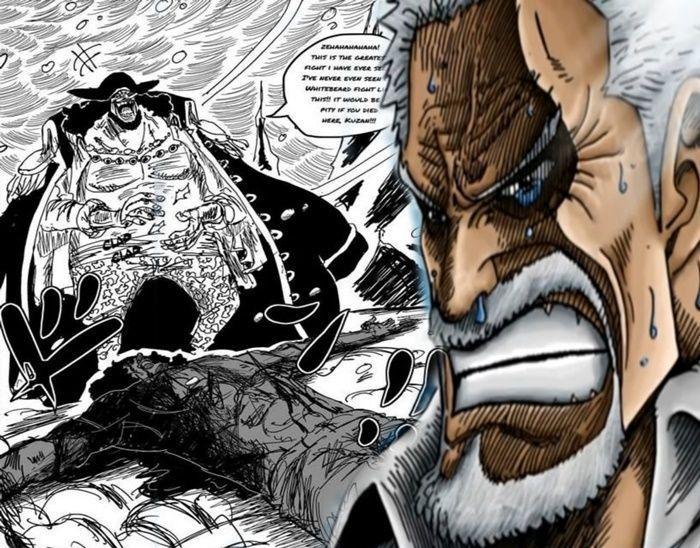 The Clash between Garp and Aokiji in One Piece Chapter 1081
