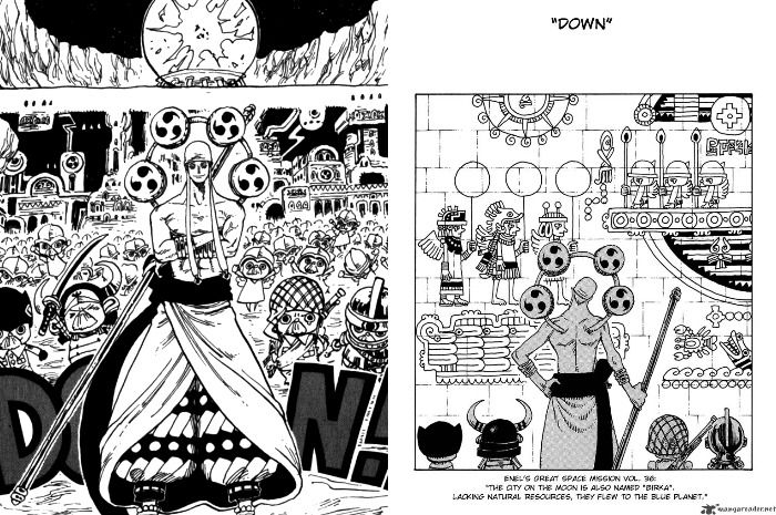 God Enel's Return in One Piece
