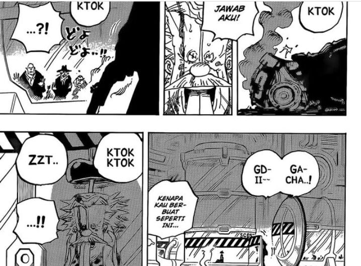 Saturn's Arrival on Egghead Island Causes Chaos for Vegapunk and the Straw Hat Crew in One Piece 1083