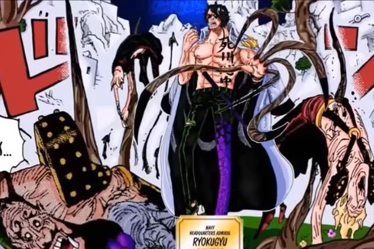 Admiral Ryokugyu: The Most powerful Admiral in One Piece