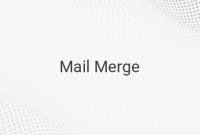 Simplify Your Invitation Writing with Mail Merge