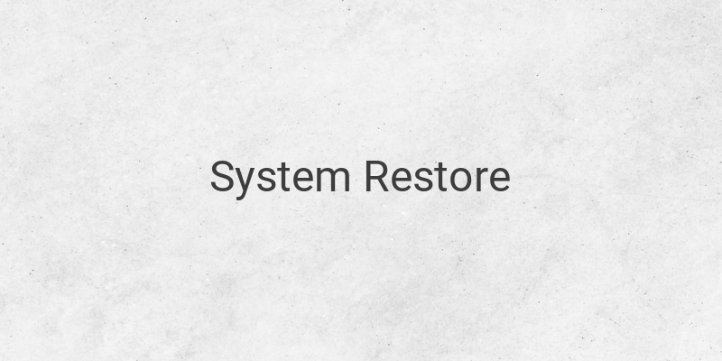 How to Use System Restore on Windows 10: A Complete Guide