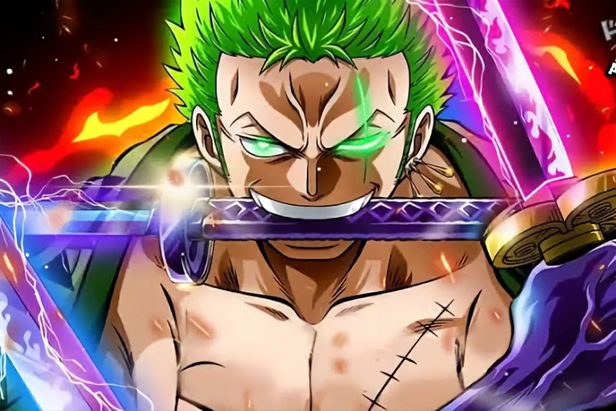 Zoro's Superhuman Strength in One Piece: A Display of His Conqueror Haki and Swordsmanship