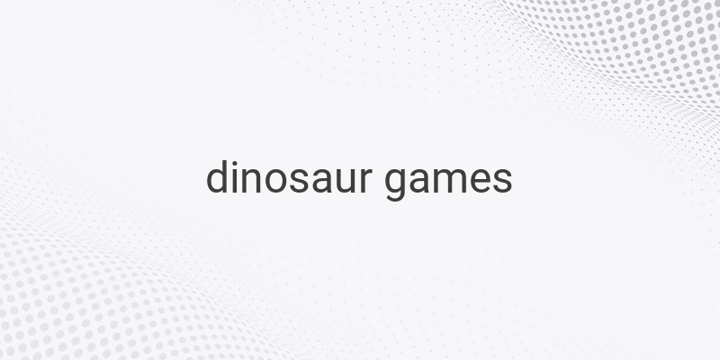 Top 5 Exciting Dinosaur Games to Play Now