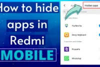 How to Hide and Unhide Apps on Your Redmi Xiaomi Smartphone