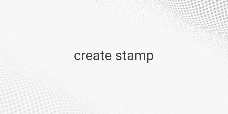 Easy Steps to Create Your Own Stamp in Photoshop