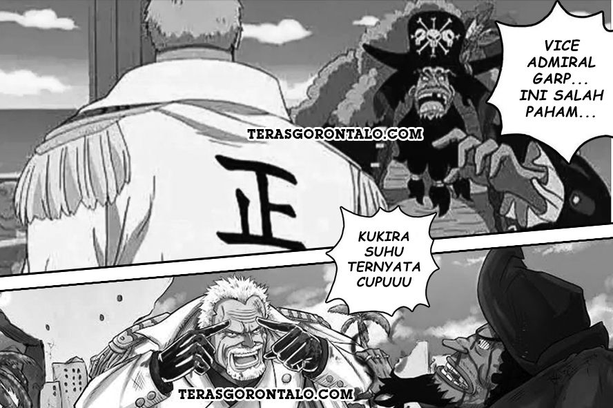 Monkey D. Garp Confronts Kurohige in One Piece Chapter 1083: The Showdown Begins