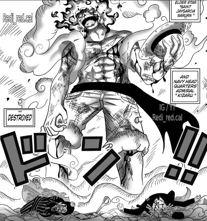 One Piece Chapter 1084: The Arrival of Gorosei and Kizaru on Egghead Island