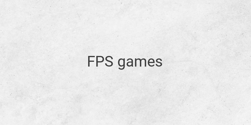 Top 5 Best FPS Games To Play on PC
