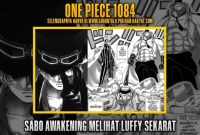 Sabo's Awakening of Mera Mera no Mi in One Piece 1084