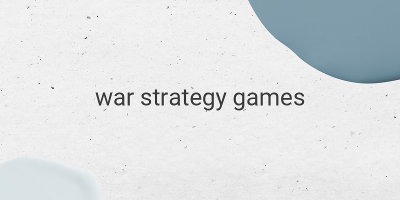 Top 5 Best War Strategy Games for PC Gamers