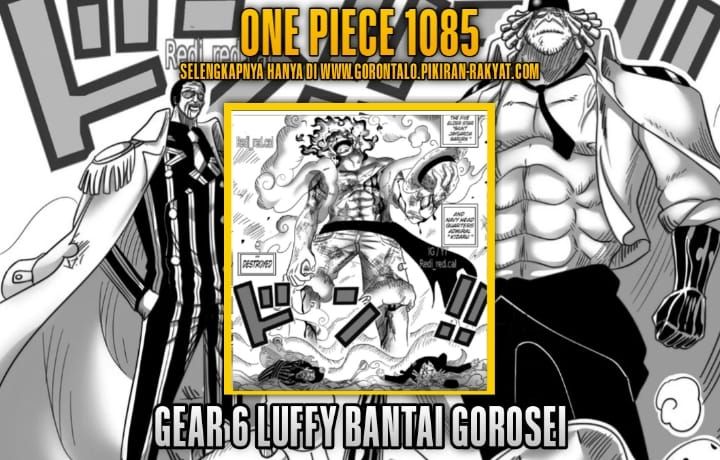 Monkey D Luffy vs Gorosei Saint Jaygarcia Saturn in One Piece Chapter 1085