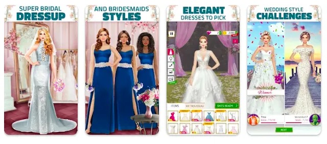 Top Wedding Dress Up and Makeup Games for Android