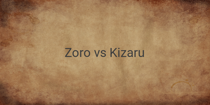 Zoro's Epic Victory: Defeating Kizaru in One Piece 1087