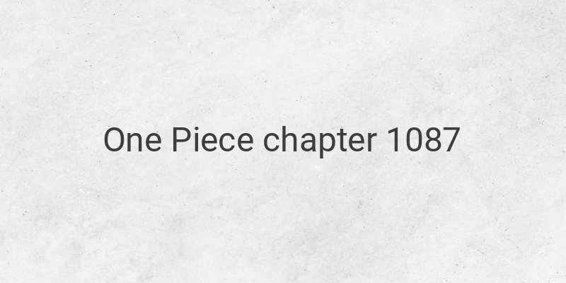 One Piece Chapter 1087: The Unexpected Return of Kuma and Franky's New Powers