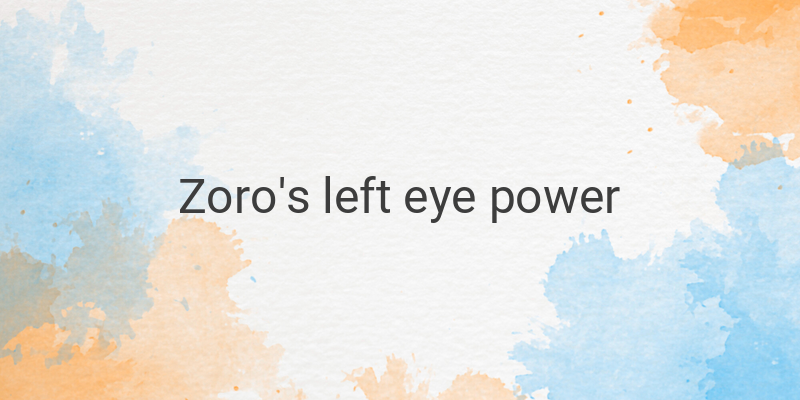 Unleashing Zoro's Hidden Power: The Terrifying Transformation Revealed
