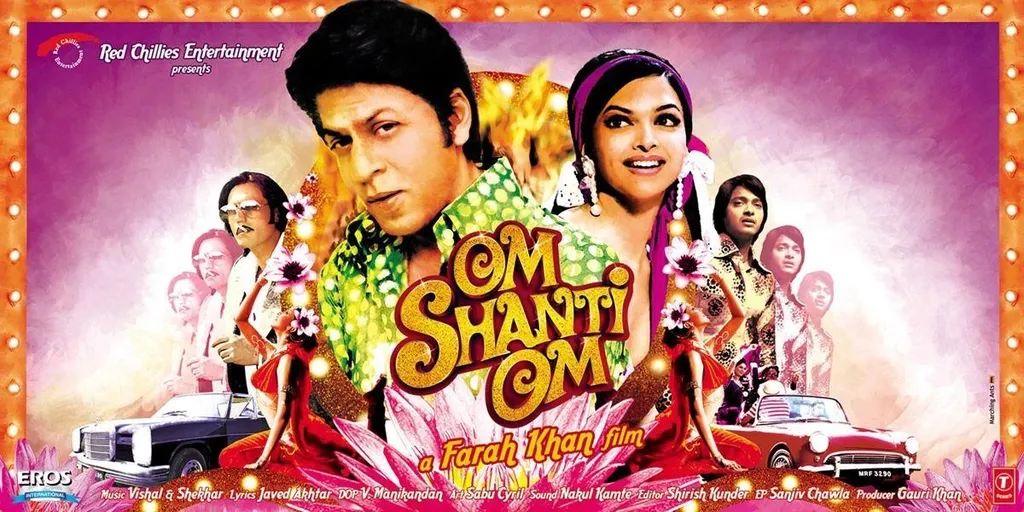 Om Shanti Om (2007): A Romantic Comedy with Shah Rukh Khan and Deepika Padukone