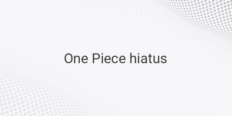 One Piece Manga Goes on Hiatus: Eiichiro Oda's Eye Surgery Causes Delay