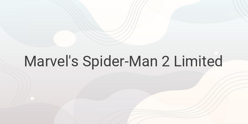 Limited Edition Marvel's Spider-Man 2 PS5 Bundle: A Collector's Dream
