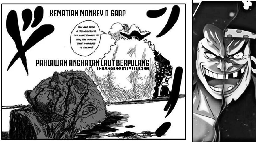 One Piece Chapter 1089 raw scans: Garp and Luffy's antics shock the world  as Egghead is invaded and natural disasters strike