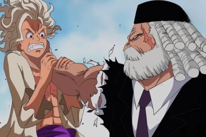 Epic Showdown: Gorosei Saturn vs Nika God Luffy - One Piece 1089