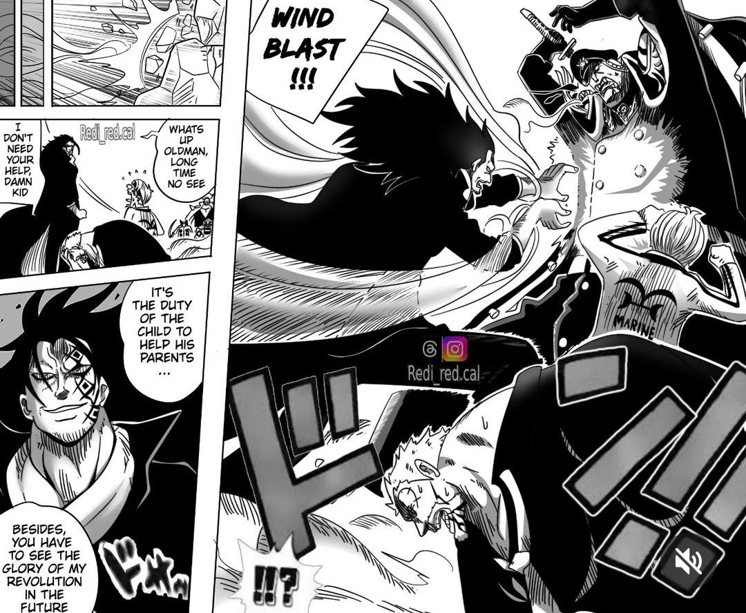 Monkey D Dragon Unleashes Terrifying Power in One Piece 1089