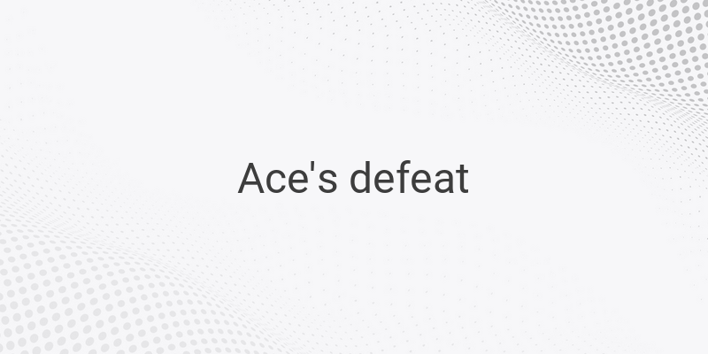 The Impact of Ace's Defeat by Teach in One Piece: Unveiling the Secrets Behind the Marineford War