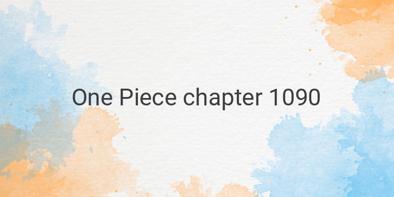 Luffy's Proclamation to Become the Pirate King: One Piece Chapter 1090
