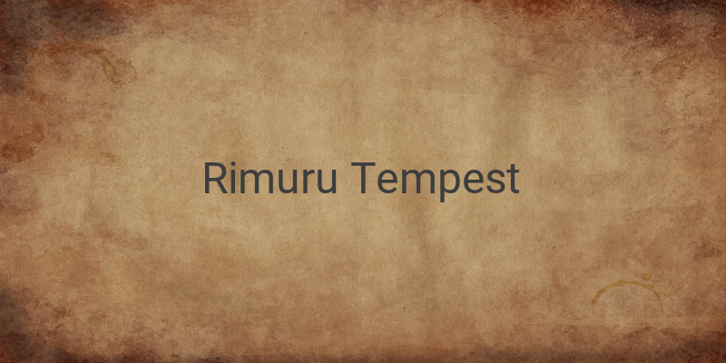 Rimuru Tempest: The Powerful Slime Leader in Tensei Shitara Slime Datta Ken