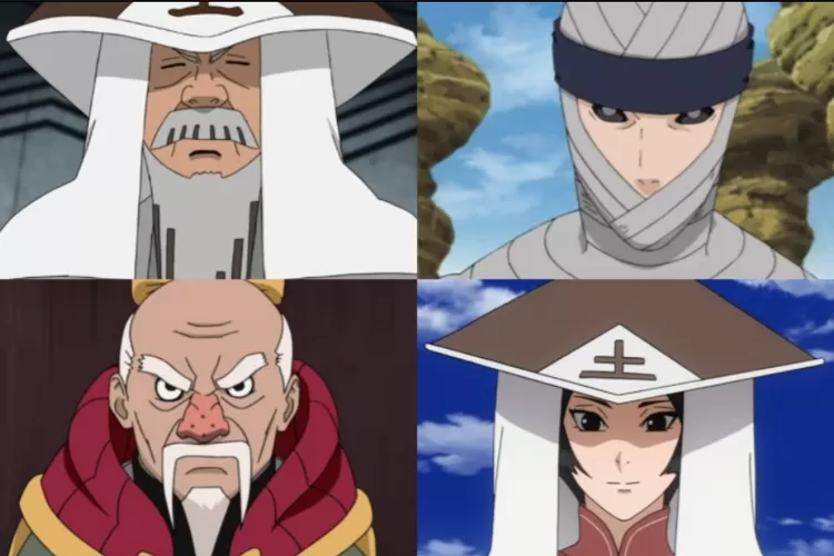 The Four Tsuchikage in Naruto and Boruto