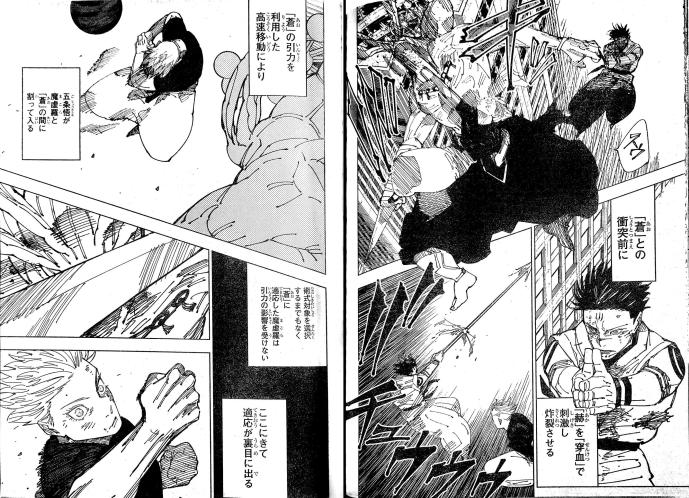 Unleashing the Power of Gojo Satoru: The Devastating Hollow Purple Technique in Jujutsu Kaisen Manga 235