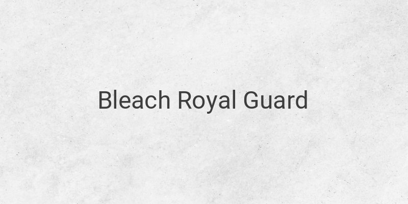 Unleashing the Power: Exploring the Rankings and Abilities of the Bleach Royal Guard