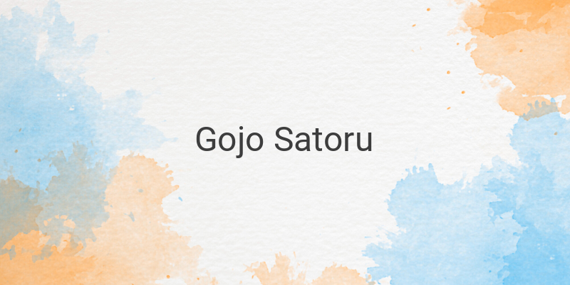 Exploring the Complex Character of Gojo Satoru in Jujutsu Kaisen
