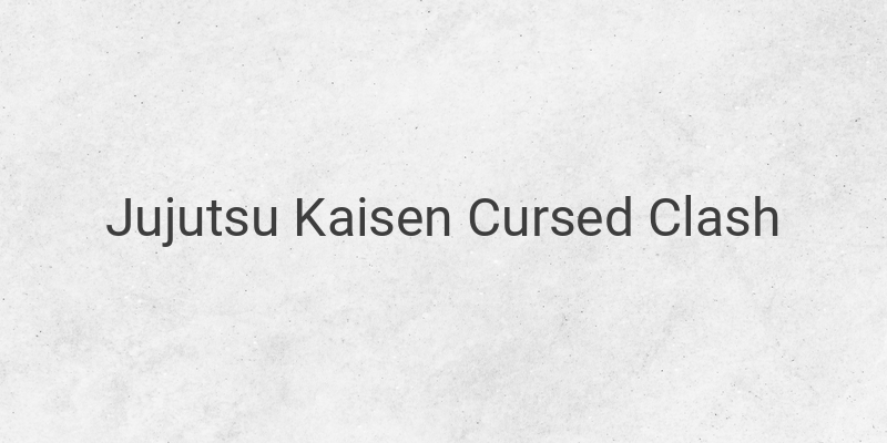 Unleashing the Power: Aoi Todo, Jogo, and Hanami in Jujutsu Kaisen Cursed Clash