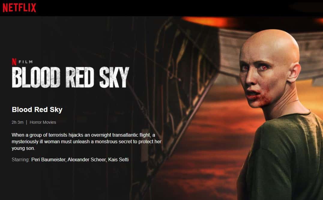 Blood Red Sky: A Thrilling Battle Between Vampires and Hijackers