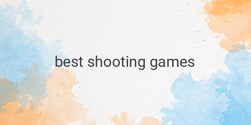 The Best Highly Popular Shooting Games with Realistic Graphics
