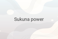 Unleashing the Power of Raja Kutukan Sukuna in Jujutsu Kaisen