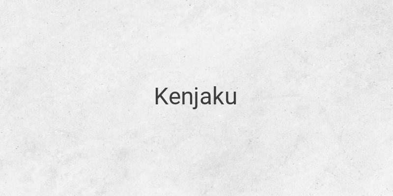 Unveiling the Mastermind: Kenjaku - The Manipulative Antagonist in Jujutsu Kaisen